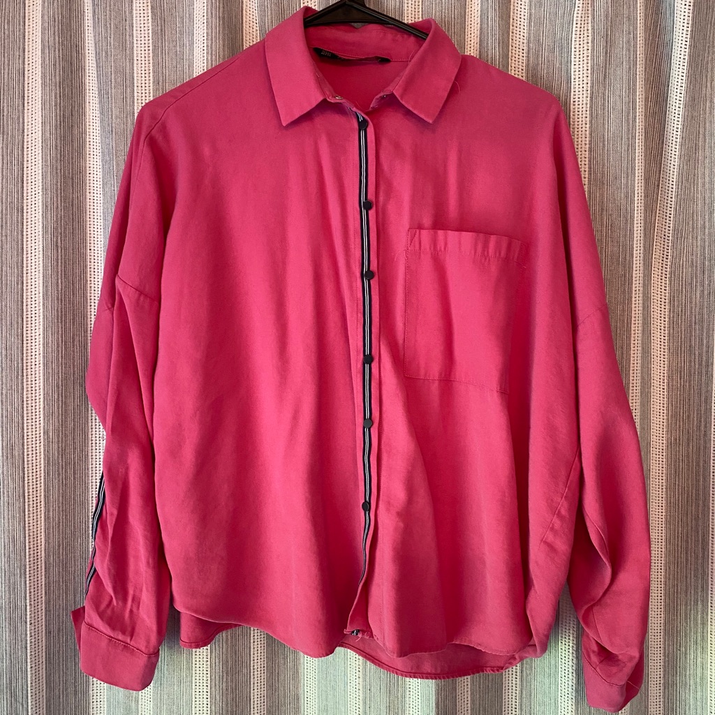 Zara Basic Button Down. Size Xs